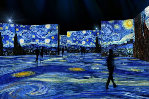 Van Gogh Landscapes, Monet Exhibition, Van Gogh Exhibition, Experiential Art, Tokyo Museum, Great Works Of Art, Arte Van Gogh, Van Gogh Museum, Van Gogh Paintings