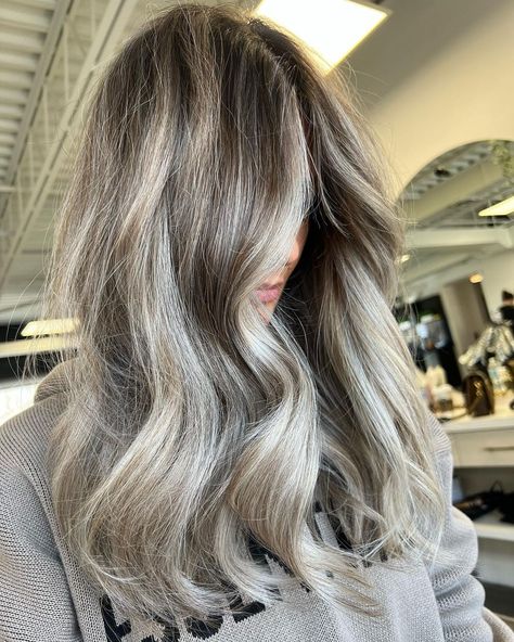 Light Ash Blonde Hair Color, Ash Blonde Hair Color, Cool Blonde Hair Colour, Ashy Hair, Ash Blonde Hair Colour, Silver Blonde Hair, Icy Blonde Hair, Grey Hair Inspiration, Cool Shades