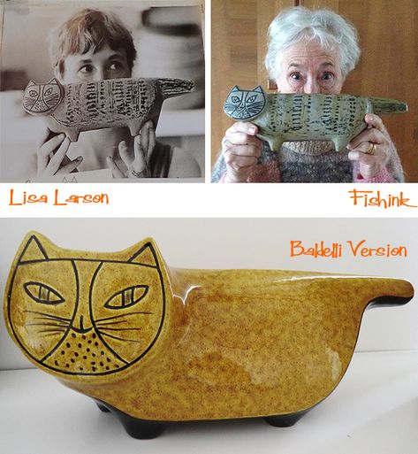 Photography And Illustration, Lisa Larson, Mid Century Illustration, Ceramic Tools, Mid Century Pottery, Modern Pottery, Dog Poster, Ceramic Animals, Ceramics Projects