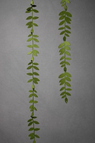 Felt chain leaves hanging from ceiling above reading area Fabric Leaf Garland, Felt Vines, Felt Fern, Felt Greenery, Fern Garland, Felted Garland, Leaf Mobile, Foliage Garland, Felt Garlands