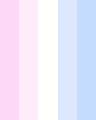 Light Blue-Pink Gradient Milky Color Palette, White And Blue Palette, Milky Way Color Palette, Pastel Pink And Blue Color Palette, Cute Color Palettes Pastel, Cutecore Color Palette, Blue Gradient Color Palette, Color Pallet Pastel, White Palette Color