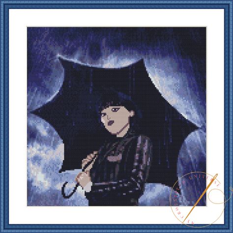 Wednesday Addams Cross Stitch Digital Pattern Wednesday Addams, Digital Pattern, Cross Stitch, United States, The Unit, Ships, Pattern