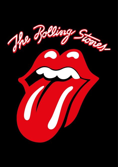 Rolling Stone Magazine Cover, Rolling Stones Poster, Rolling Stones Shirt, Rolling Stones Logo, Rolling Stones Band, Rock Band Logos, Futurisme Retro, Punk Poster, T Shirt Logo Design