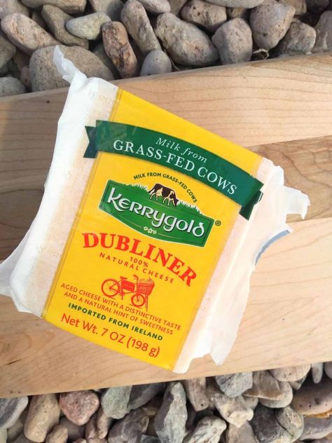 Kerrygold Dubliner Cheese - Eat Like No One Else Kerrygold Dubliner Cheese Recipes, Dubliner Cheese Recipes, Irish Cheese, Dubliner Cheese, Cheddar Cheese Recipes, Irish Cheddar, Irish Butter, Aged Cheese, Natural Cheese