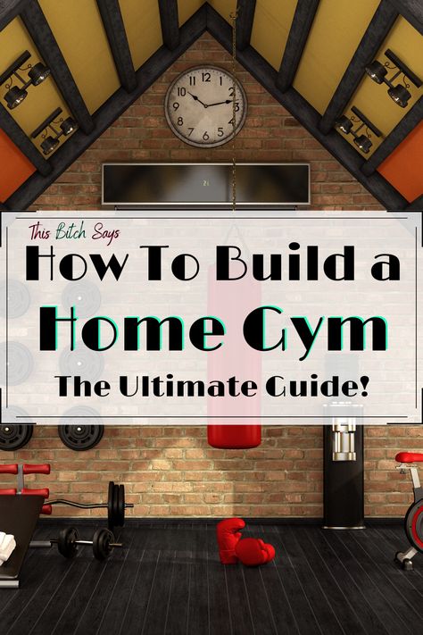 Home Gym On A Budget, Home Made Gym, Building A Home Gym, Home Gym Ideas, Budget Guide, Home Gym Essentials, To Build A Home, Best Resistance Bands, Best At Home Workout