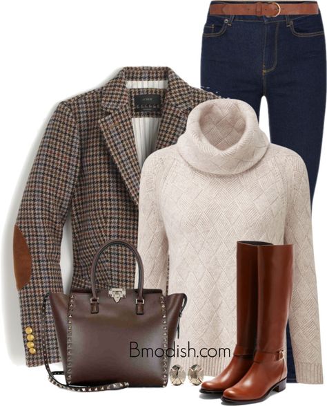 Mode Style Anglais, Preppy Fall Fashion, Preppy Fall Outfits, Mode Tips, Looks Country, Preppy Fall, Outfits Polyvore, Country Fashion, Outfits Casual