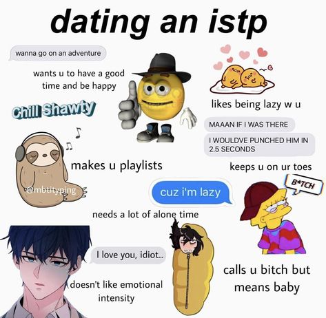 Istp Relationships, Mbti Istp, Infp Relationships, Istp Personality, Intp T, Infj Mbti, Mbti Relationships, Character Personality, Myers Briggs Personality Types