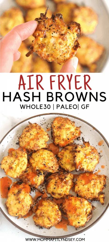 Air Fryer Hashbrowns, Sweet Potato Hash Browns, New Air Fryer Recipes, Gluten Free Bagels, Whole 30 Breakfast, Hashbrown Recipes, Sweet Potato Hash, Air Fryer Dinner Recipes, Air Fryer Healthy