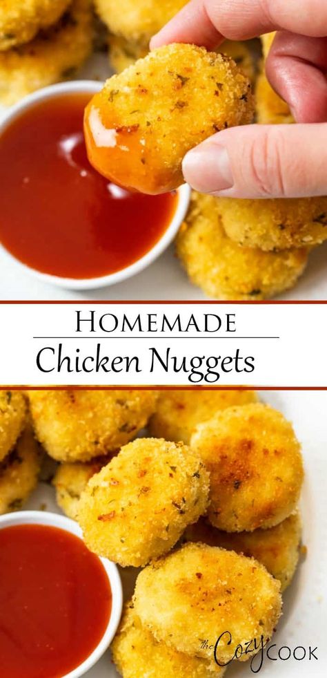 Crispy And Delicious Chicken Nuggets At Home, Chicken Nugget Batter Recipe, Chicken Nuggets Appetizer, Air Fryer Recipes Chicken Nuggets, Chicken Nugget Breading Recipe, Tempura Chicken Nuggets, Chicken Nugget Batter, Chicken Nugget Recipes Fried, Air Fry Chicken Nuggets Homemade