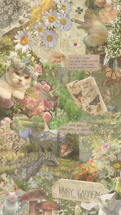 cottagecore wallpaper 🍄🪵🍀 #cottagecore #f4f #cats Cottagecore Screensaver, Lockscreen Aesthetic Wallpapers, Cute Cottagecore Wallpaper, Cottagecore Aesthetic Wallpaper Iphone, Cottagecore Art Wallpaper, Dark Cottagecore Aesthetic Wallpaper, Cottage Core Wallpaper Iphone, Cottagecore Iphone Wallpaper, Cottagecore Phone Wallpaper