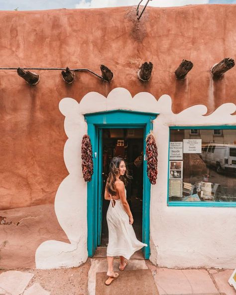 3-Day Santa Fe Itinerary, New Mexico (Updated 2023) | Koko New Mexico Aesthetic, Sante Fe New Mexico, New Mexico Vacation, New Mexico Santa Fe, Santa Fe Trail, Taos New Mexico, Sante Fe, Santa Fe Style, Local Shops