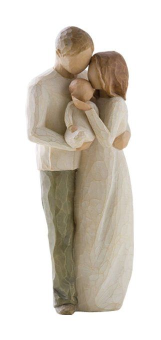 Amazon.com - Willow Tree Our Gift - Collectible Figurines Willow Tree Figures, Willow Tree Angels, Willow Trees, Willow Tree Figurines, Tree People, First Mothers Day Gifts, Angel Tree, Gifts For New Dads, Tree Tattoo