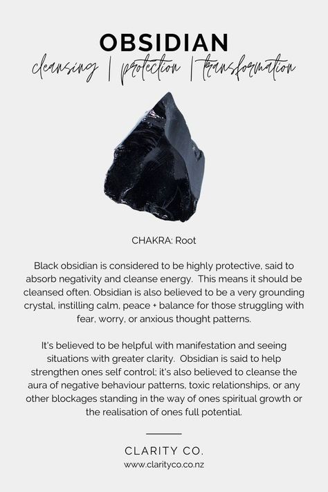 Obsidian Crystal Meaning and Metaphysical Properties Obsidian Crystal Meaning, Cleanse Energy, About Crystals, Crystal Seashells, Obsidian Crystal, Oracle Tarot, Crystal Healing Stones, Crystal Magic, Crystal Jewellery