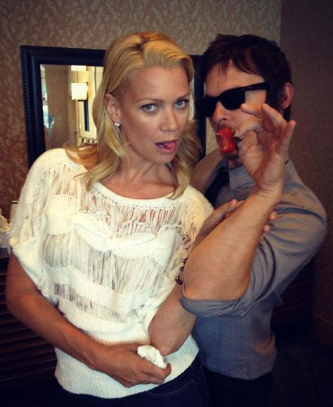 Laurie Holden, Twd Memes, Twd Funny, Walking Dead Daryl, Walking Dead Cast, My Muse, Carl Grimes, Stuff And Thangs, Daryl Dixon