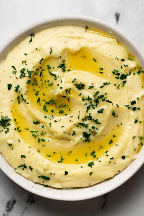 Boursin Mashed Potatoes - Addicted to Tahini Boursin Mashed Potatoes, Thanksgiving Potatoes, Tahini, Mashed Potatoes, Side Dishes, Thanksgiving