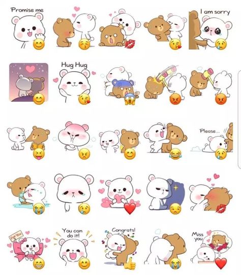 100+ Telegram Love Stickers Collections - Telegram Stickers Telegram Stickers Love, Stickers Couple, Stickers For Instagram, Couple Stickers, Cute Foxes, Stickers Instagram, 동화 삽화, Clear Vinyl Stickers, Snapchat Stickers