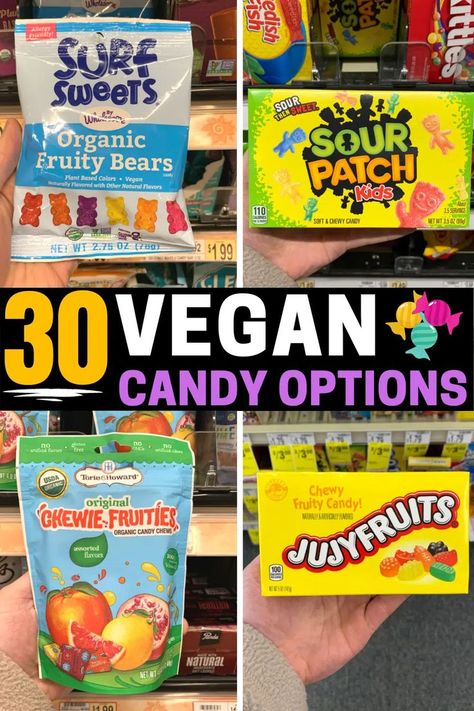 Vegan Halloween Candy, Gummy Snacks, Vegan Candy, Organic Candy, Vegan Chocolate Bars, Candy Kabobs, Gluten Free Candy, Vegan Halloween, Snacks List