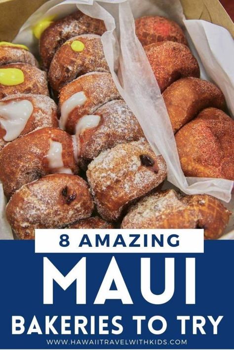 Maui Hawaii Food, Maui With Kids, Hawaiian Dessert, Hawaii Tips, Hawaii Vacation Tips, Hawaii Trip Planning, Maui Food, Maui Itinerary, Maui Wowie