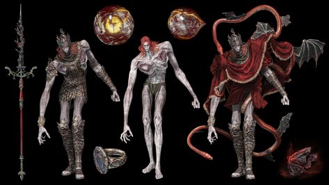 Dark Souls Concept Art, Fashion Souls, Demon Souls, Dark Souls Art, Blood Art, Old Rings, Dark Soul, Elden Ring, Game Concept Art