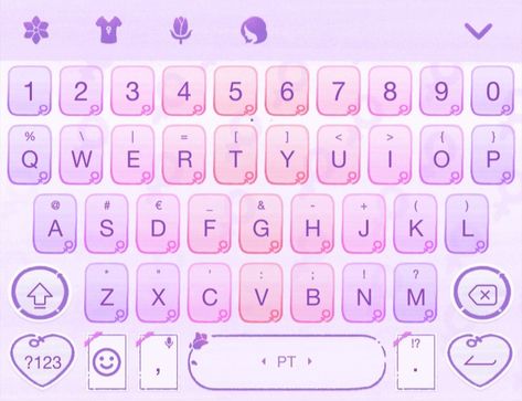 Aesthetic Keyboard, Custom Keyboards, Keyboard Themes Wallpaper, Keyboard Themes, Keyboard Design, Super Kawaii, Cute Emoji Wallpaper, Emoji Wallpaper, Fluttershy