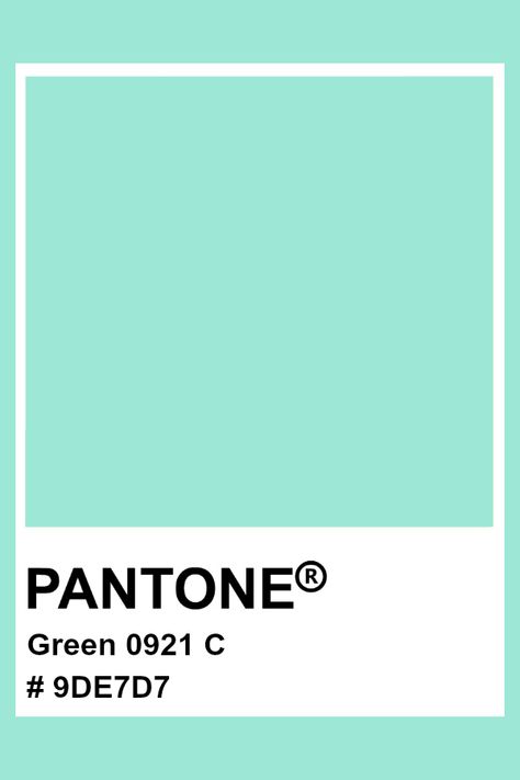 Seafoam Green Pantone, Pastel Green Pantone, Pantone Pastel Colors, Mint Green Pantone, Mint Pantone, Winter Pallette, Pastel Pantone, Shades Of Mint Green, Color Verde Agua