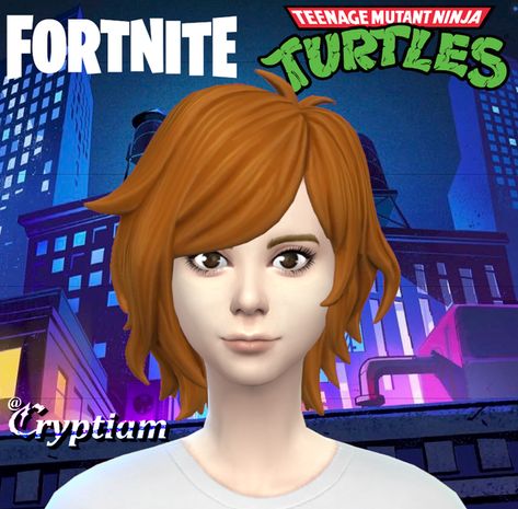 Tmnt April, April O Neil, Epic Games Fortnite, Sims 4 Cas, Ts4 Cc, Sims Mods, Sims 4 Cc, Sims 4 Custom Content, Sims 4 Mods