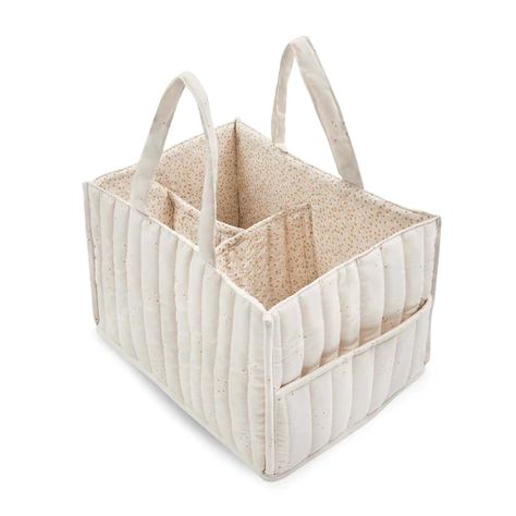 Chamomile | Avery Row Baby Storage Basket, Chamomile Print, Nappy Caddy, Wild Chamomile, Baby Hampers, Baby Changing Station, Baskets Storage, Row Quilt, Baby Changing Mat