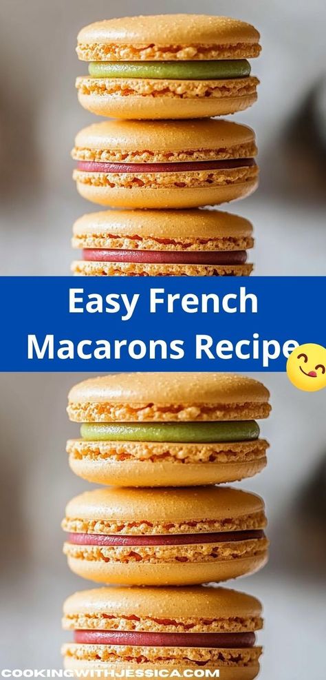 Discover the joy of baking with this French Macarons recipe. These sweet treats are not only delicious but also easy to make, making them a perfect family-friendly activity for any budding baker. French Macarons Recipe, Macarons Recipe, Simple Dessert, Elegant Desserts, Macaron Recipe, Baking Project, Sweet Moments, French Macarons, Quick Desserts