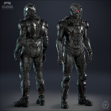 Cyborgs Soldier, Sci Fi Armor, Tactical Armor, Futuristic Armor, Power Armour, Futuristic Armour, Combat Armor, Sci-fi Armor, Starship Design