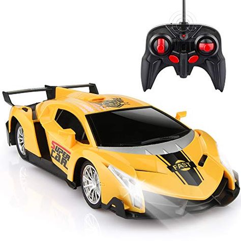 Mobil Rc, Expensive Toys, Famous Car, Car Yellow, Xmas Gifts For Kids, Remote Control Cars Toys, Remote Control Trucks, Radio Controlled Boats, Rc Drift