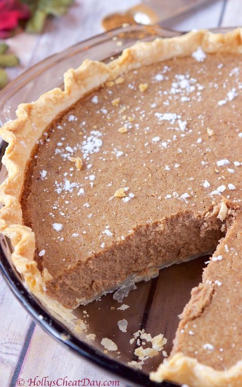 Cinnamon Pie Recipe, Cinnamon Pie, Delicious Thanksgiving, Chocolate Pie, Cheat Day, Pie Tart, Easy Cinnamon, Perfect Pies, Sweet Pie