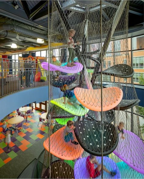 CHILDREN'S DISCOVERY MUSEUM — Luckey Climbers Childrens Museum Ideas, Museum Ideas, Discovery Museum, Houses Interior, The Giant Peach, Childrens Museum, Soft Play, Salou, Dream House Interior