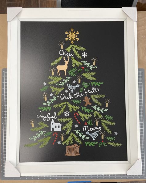 Christmas Wall Signs, Christmas Chalk Art, Christmas Chalk, Christmas Chalkboard Art, Blackboard Drawing, Blackboard Art, School Board Decoration, Chalk Wall, Chalkboard Drawings