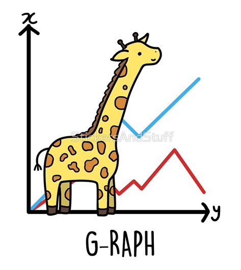 Cute Giraffe Graph Animal Pun Zoo Puns, Inappropriate Birthday Cards, Giraffe Craft, Giraffe Crafts, Giraffe Design, Animal Puns, Nerd Humor, Spirit Animals, Cute Giraffe