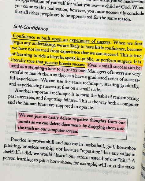 📍Once you stop feeling like a failure and change your thoughts about yourself, you’ll change your life.📍 ✨No matter how hard you try, sometimes there were situations where your inner critic takes over and tells you “you’re not good enough”. It’s as if your mind is programmed to replay the same limiting beliefs over and over again, holding you back from achieving your true potential. ✨“Psycho-cybernetics” dives deep into this issue, offering a powerful framework to reprogram your mind for s... Reprogram Your Mind, You’re Enough, Books Summaries, Maxwell Maltz, Change Your Thoughts, Journal Inspiration Writing, Book Annotations, Books To Read Nonfiction, Stop Feeling