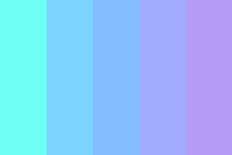 Cyan Color Palette, Lilac Color Palette, Gradient Color Palette, Teal Gradient, Cyan Color, Soft Gradient, Cyan Colour, Lilac Color, Gradient Color