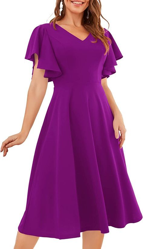 Modest, conservative dress that is mid length and has good coverage! #modestdress #modestclohting #Modestwomen Tea Party Dresses For Women, Wedding Guest Midi Dresses, Vintage Tea Dress, Conservative Dresses, Tea Party Dress, Dresses Vintage, Cocktail Dress Lace, Midi Dress With Sleeves, Tea Dress