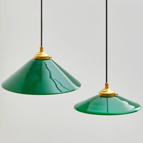 La Quincaillerie moderne’s Instagram post: “NOUVEAU Les suspensions « Évasé » sont maintenant disponibles avec un grand abat-jour en opaline. Ici le grand et le petit modèles en…” Retro Lamps, Lampe Art Deco, Lamp Inspiration, Luminaire Vintage, Retro Lamp, Vintage Lamps, Future House, Pendant Light, Sweet Home