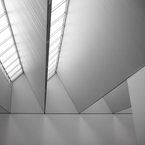 https://flic.kr/p/abvLdp | Light as light should be | Otterlo: Kroller Müller museum Roof Skylight Architecture, Glass Skylight Roof, Roof Light Architecture, Sloped Roof Lighting, Roof Lights Ideas, Light Architecture Concept, Architectural Skylight, Big Skylight, Skylights Architecture