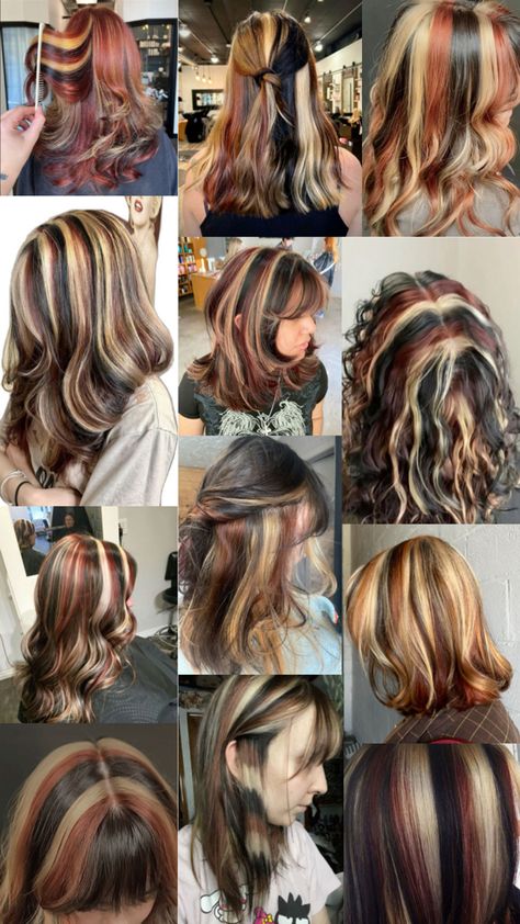 #calico #calicohair #calicohairinspo Calico Hair, Straight Hair Cuts, Hair Inspiration Short, Dye My Hair, Cat Hair, Short Hair Styles Easy, Hair Inspiration Color, Hair Inspo Color, Unique Hairstyles