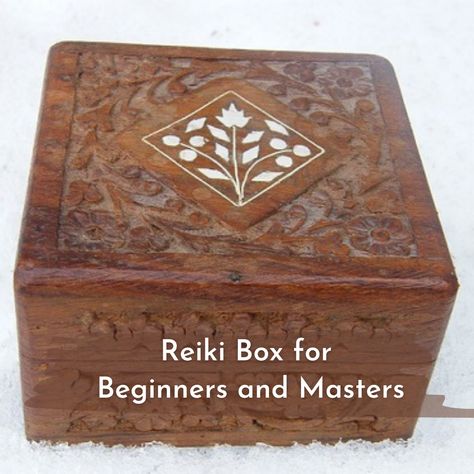 Reiki is infinite in nature. It has no limits. It is intelligent and all loving. It is healing and nourishing. And it is undoubtedly magical! From a human perspective, the ability to consciously feel and channel healing energy through our palms is nothing short of a miracle.

A Reiki box is a tool that can help us concentrate this infinite reservoir of energy in a defined space in order to achieve a specific purpose. Haripriya's article describes the technique, for beginners and masters: Reiki Box Diy, Reiki Vendor Booth, Reiki Box Ideas, Reiki Room Ideas Decor, Reiki Business Ideas, Naran Balakumar, Reiki Healing Room, Losing Your Soulmate, Reiki Room Decor