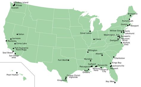 Map of Navy bases in the United States Navy Wife Life, Navy Families, Navy Party, Navy Girlfriend, Go Navy, Navy Life, Navy Base, Military Mom, Naval Force