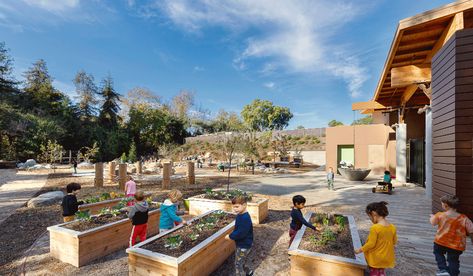 Environmental Nature Center Preschool - LPA Net Zero Building, Early Childhood Centre, Nature Education, Farm Preschool, Nature Projects, Newport Beach California, Net Zero, Environmental Education, Childcare Center