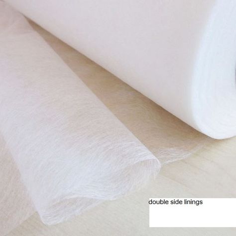 112cm*1M nonwoven fusible interlining Easy Iron On Sewing fabric Join patchwork interlinings double faced adhesive batting Fusible Interfacing, Double Sided Adhesive, Sewing Supplies, Indoor Decor, Quilting Projects, Sewing Fabric, Toilet Paper Holder, Two Pieces, Needlework