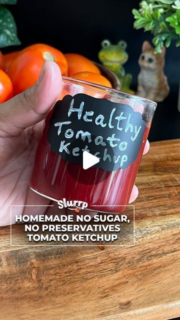 Homemade Tomato Ketchup Recipe, Ketchup From Fresh Tomatoes, Diy Ketchup From Tomatoes, Making Ketchup From Fresh Tomatoes, Home Made Ketchup With Fresh Tomatoes, Tomato Ketchup Recipe, Homemade Ketchup Recipes, Sandwich Sauces, Ketchup Recipe