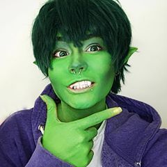 Beast Boy Makeup, Lowcash Cosplay, Boy Makeup, Cosplay Instagram, Beast Boy, Attractive People, Best Cosplay, Anime Cosplay, Cosplay Outfits