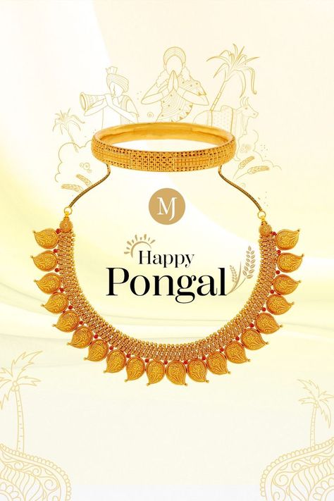 May this auspicious festival usher bright days filled with happiness and prosperity. Happy Pongal to you and your loved ones. #MalaniJewelers #HappyPongal #Festive #IndianFestival Pongal Festival Images, Happy Pongal Wishes, Fashion Web Design, Outdoor Catering, Happy Pongal, Social Media Branding Design, Festival Image, Makar Sankranti, Jewelry Ads