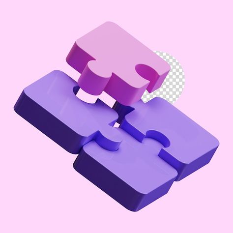 3d Puzzle Piece Drawing, Puzzle Piece Design, Puzzle Animation, 3d Puzzle Piece, Puzzle Aesthetic, Puzzle Poster, Virtual Reality Art, Puzzle Drawing, Puzzle Graphic