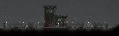 Small build I did to make my graveyard mini-biome in the new Terraria 1.4 uptade. Terraria Graveyard Build, Terraria Mini Builds, Terraria Graveyard, Graveyard House, Terraria Houses, Terraria House Ideas, Terraria House Design, Terraria House, Terraria Builds