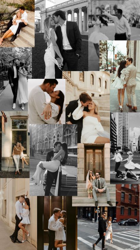 Polaroid Engagement Photos, Couple Engagement Photoshoot Poses, Vintage Engagement Photoshoot Romantic, Engagement Photos Save The Date, Glam Engagement Photos, Old Money Engagement Photos, Vintage Engagement Photoshoot, Vintage Engagement Pictures, Vintage Inspired Engagement Photos